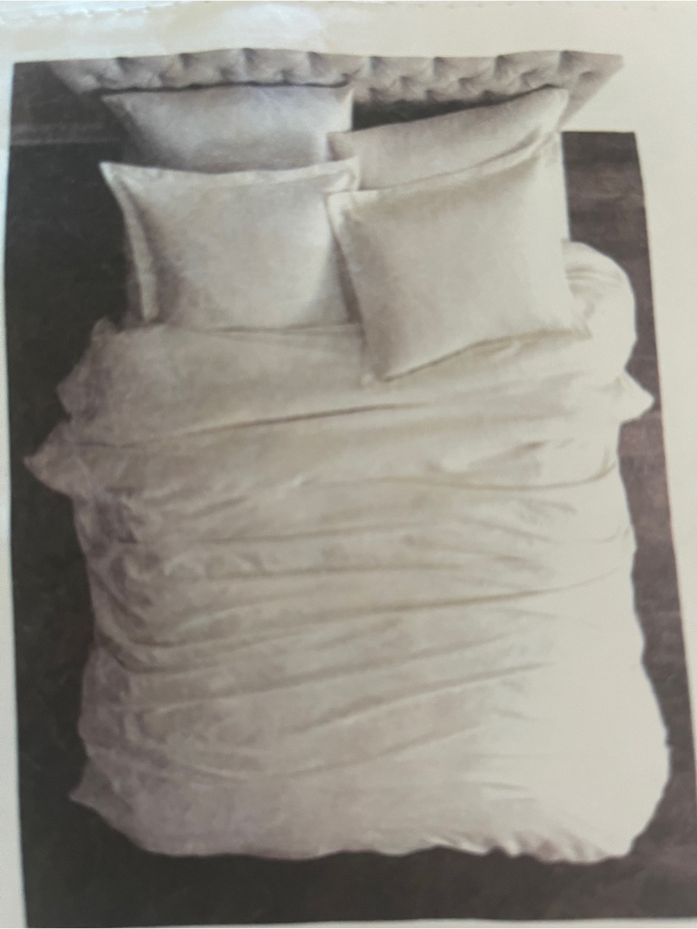 Cream Duvet Cover Set - Unbranded Luxury Home Bedding